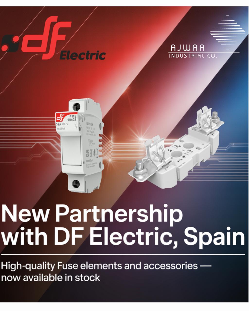 Announcement of new partnership with DF Electric Spain
